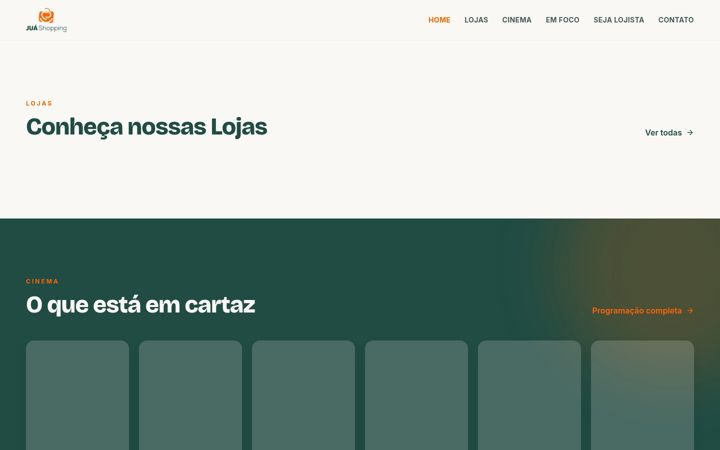 Screenshot of juagardenshopping.com.br