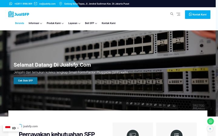 Screenshot of jualsfp.com