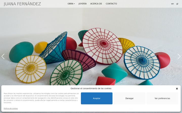 Screenshot of juanafernandez.com