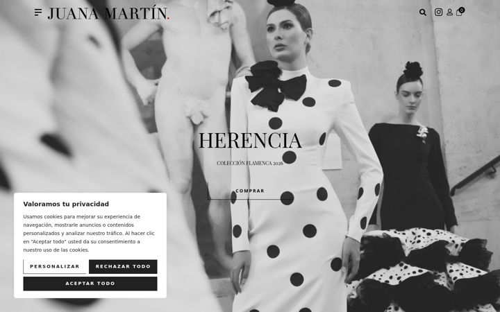 Screenshot of juanamartin.es