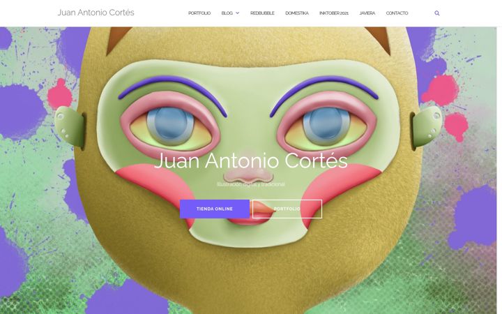 Screenshot of juanantoniocortes.com