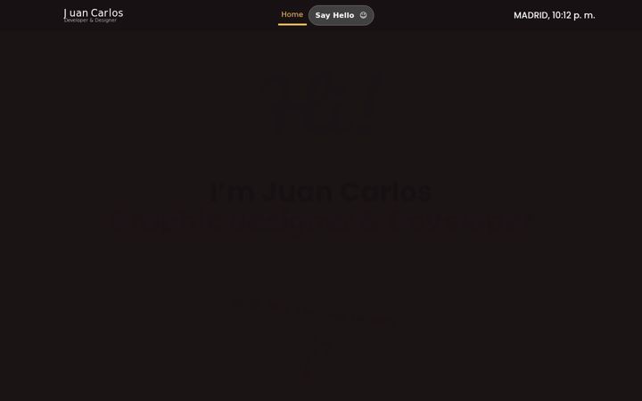 Screenshot of juancarlostamurejo.es