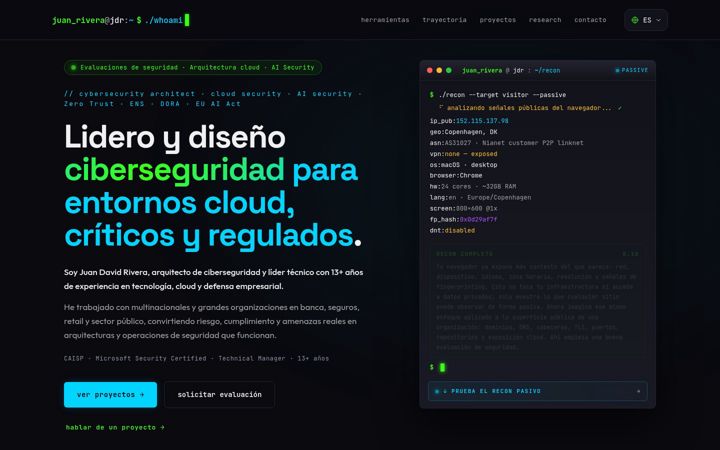 Screenshot of juandavidrivera.com