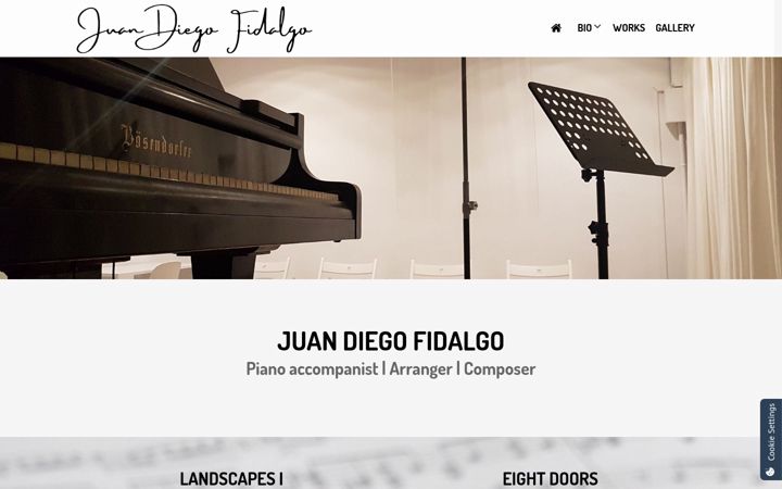 Screenshot of juandiegofidalgo.com