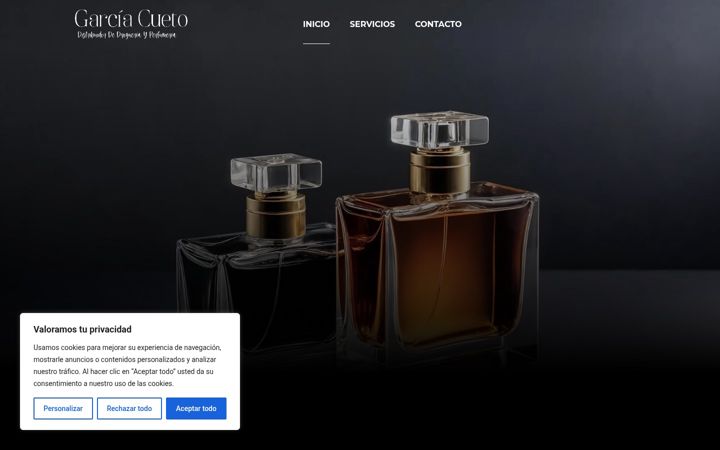 Screenshot of juangarciacueto.com
