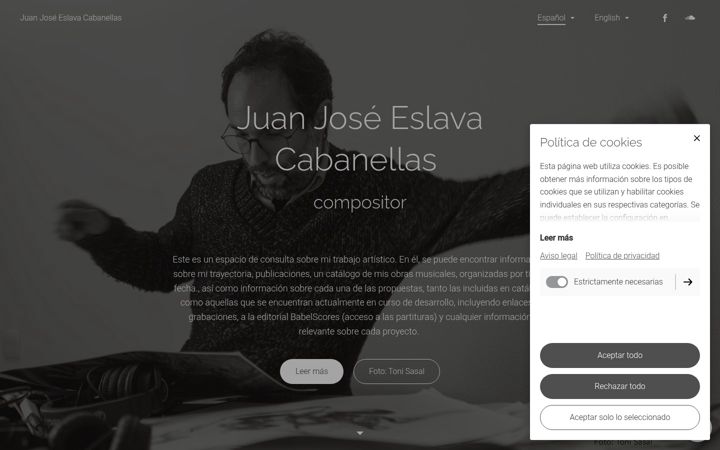 Screenshot of juanjoseeslavacabanellas.com