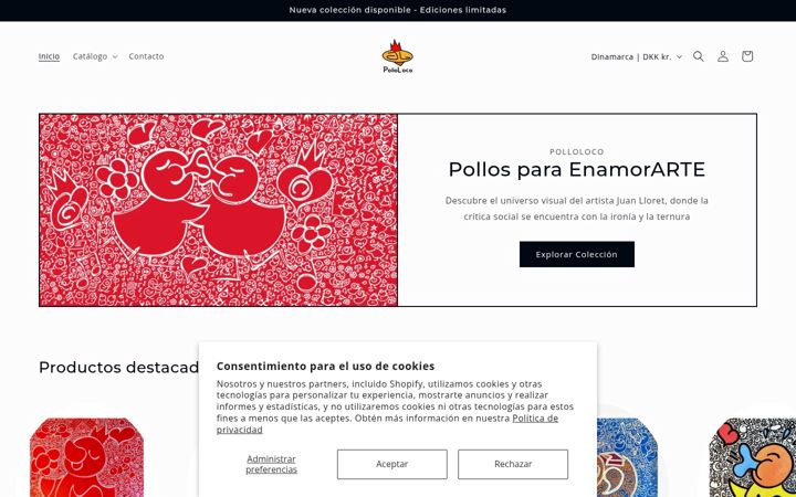 Screenshot of juanlloret.com