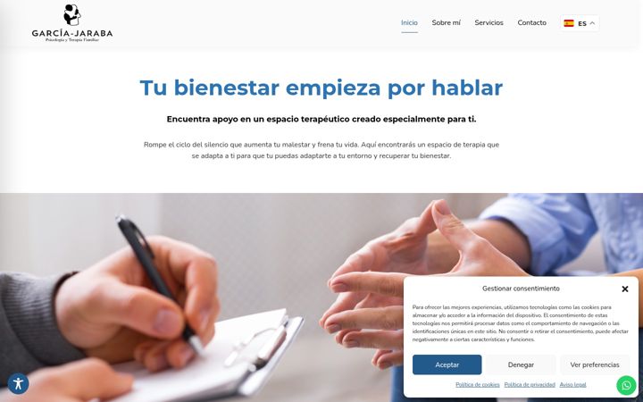 Screenshot of juanmagarciaterapeuta.com