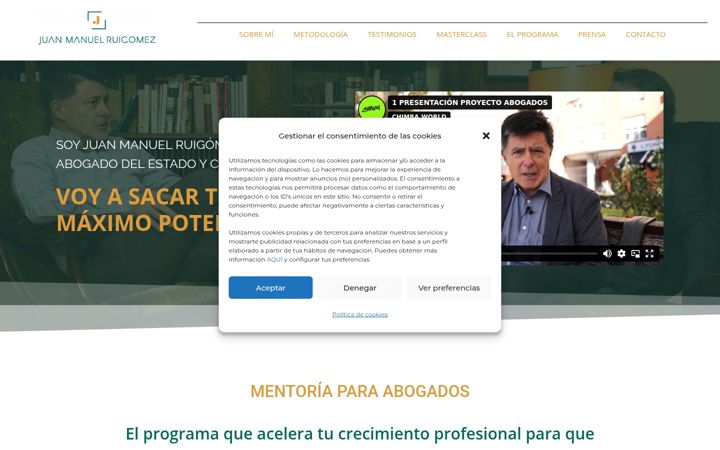 Screenshot of juanmanuelruigomez.com