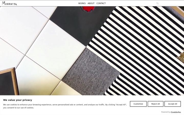 Screenshot of juanmurrieta.com