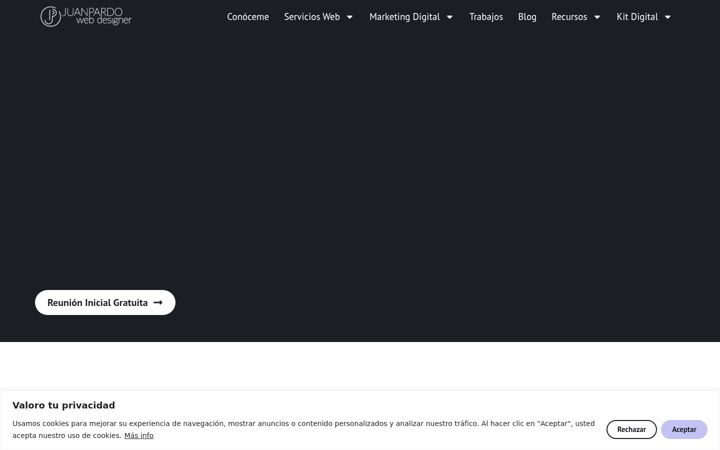 Screenshot of juanpardo.es