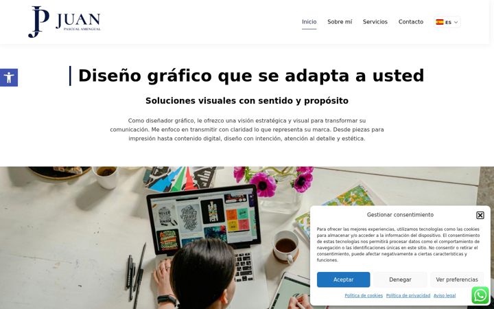 Screenshot of juanpascualamengual.com