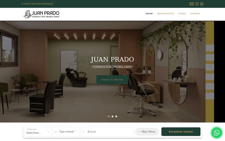 Screenshot of juanpradoimoveis.com.br