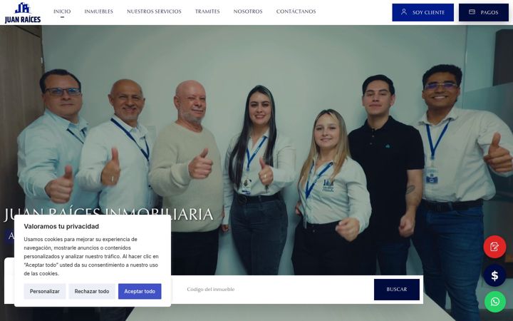 Screenshot of juanraices.com