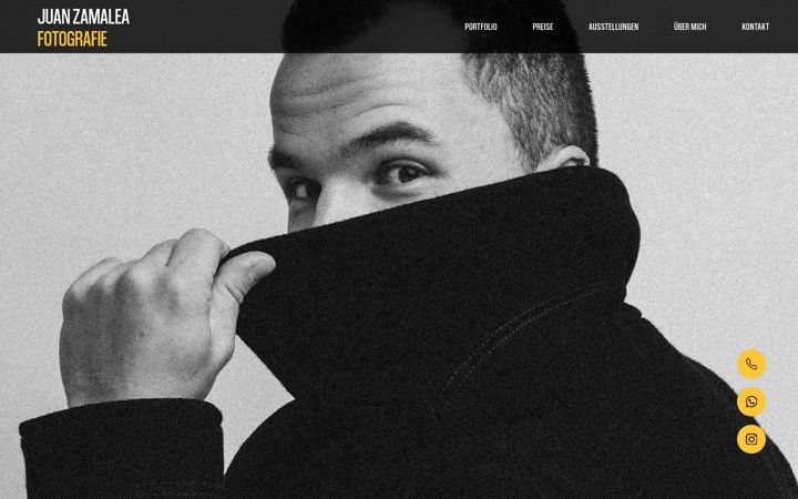 Screenshot of juanzamalea.de