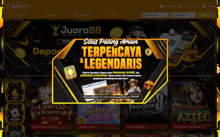 Screenshot of juara80412.com