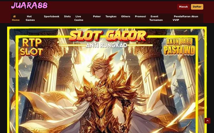 Skærmbillede af juara88.net