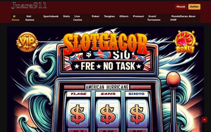 Screenshot of juara911.net
