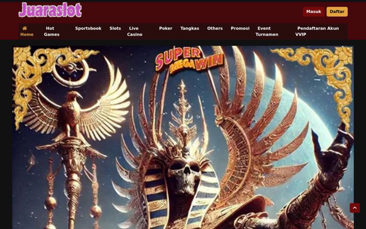 Screenshot of juaraslots.com