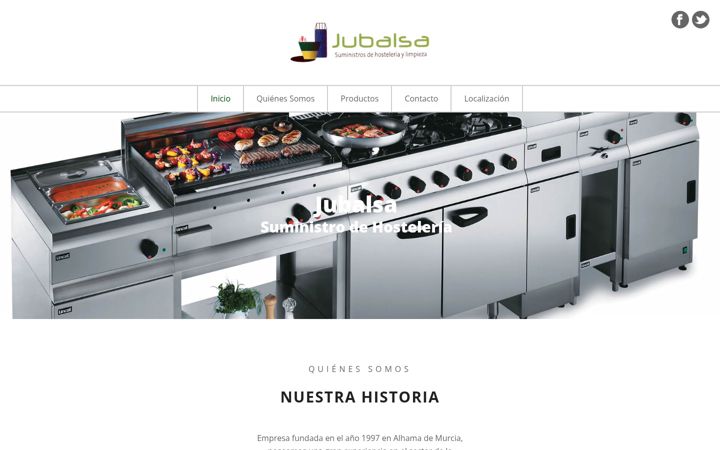 Screenshot of jubalsa.es