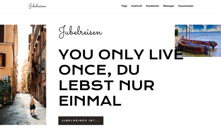 Screenshot of jubelreisen.de