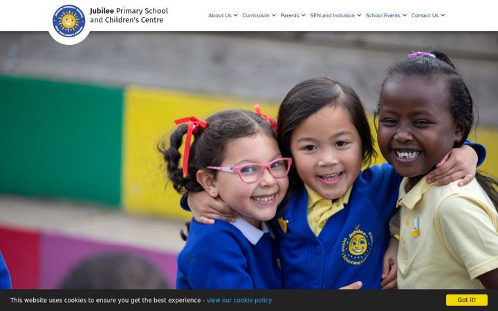 Screenshot of jubilee.lambeth.sch.uk