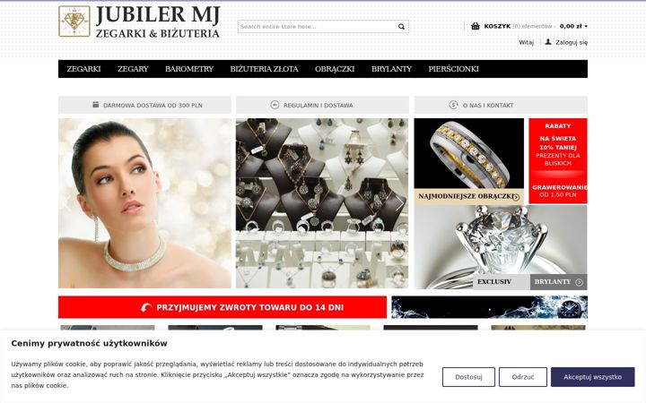 Screenshot of jubilermj.pl