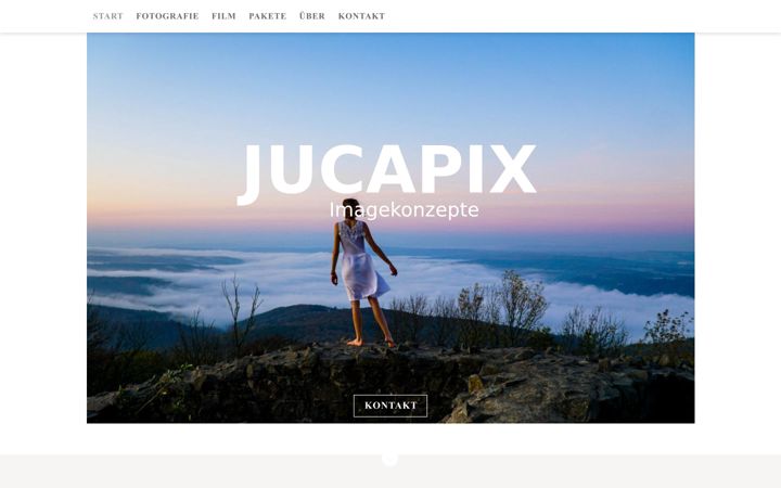 Screenshot of jucapix-imagekonzepte.com