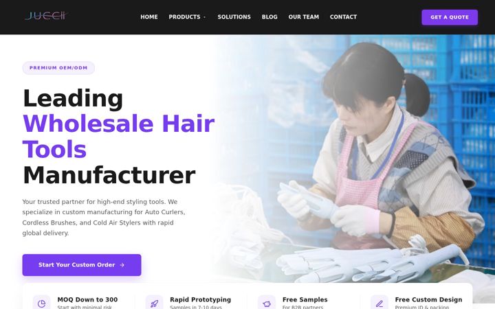 Screenshot of juccii.com