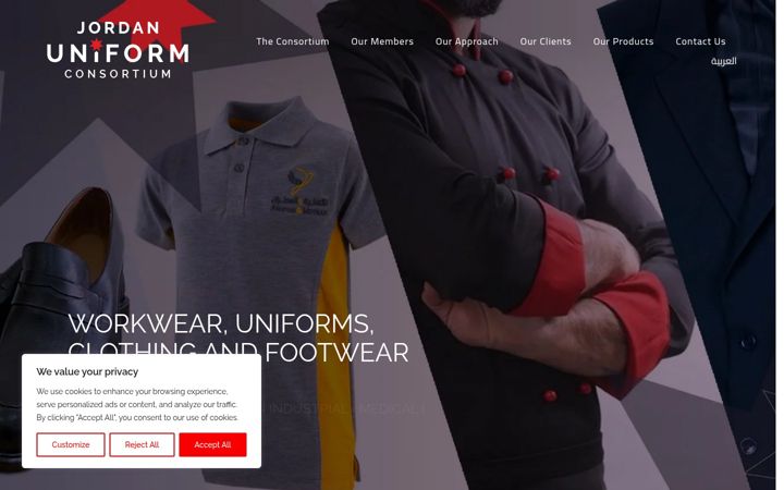 Screenshot of juconsortium.com