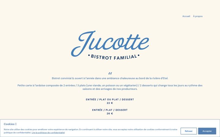 Screenshot of jucotte.fr