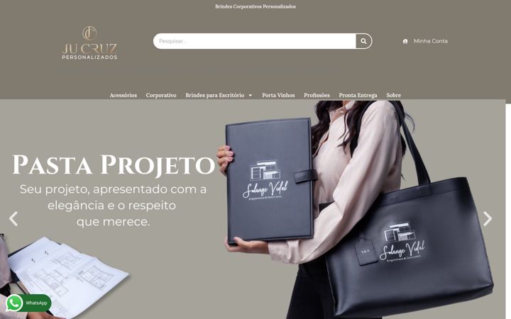 Screenshot of jucruz.com.br