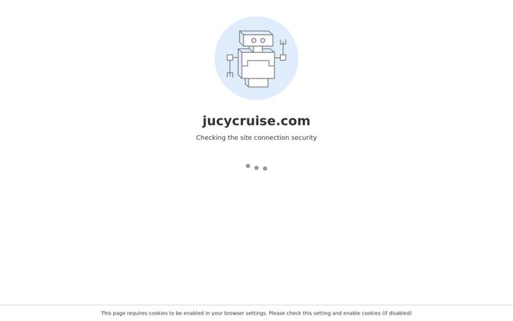 Screenshot of jucycruise.com