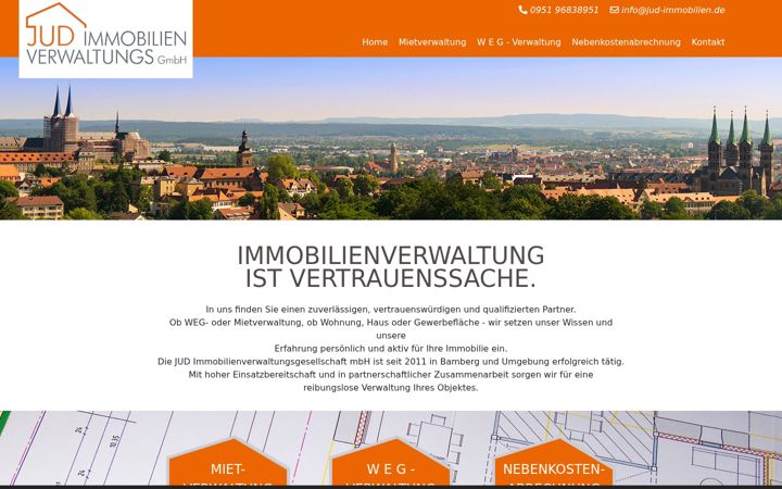 Screenshot of jud-immobilien.de