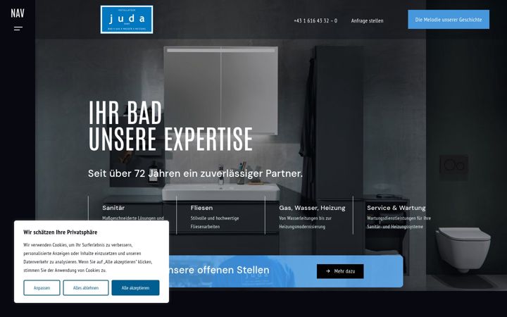 Screenshot of juda.at