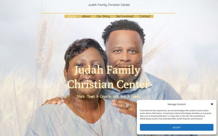 Screenshot of judahfcc.org