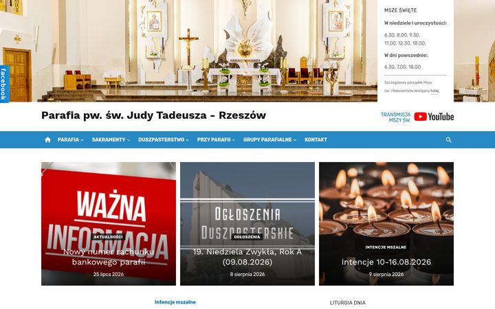 Screenshot of judatadeusz.rzeszow.pl