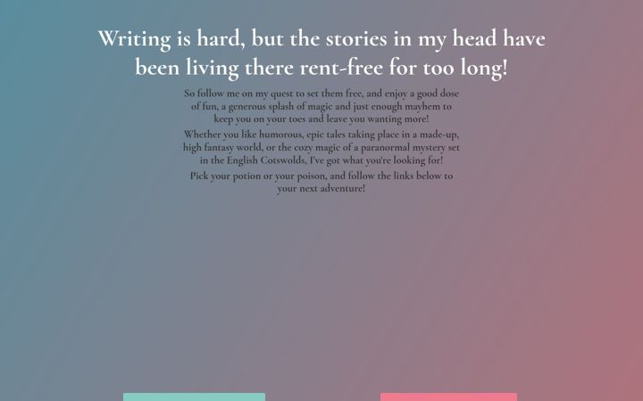 Screenshot of judecwrites.com