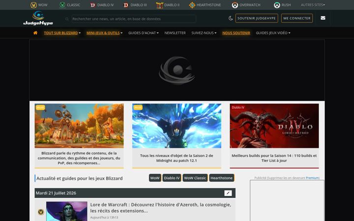 Screenshot of judgehype.com