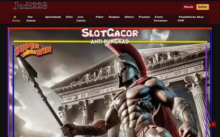 Screenshot of judi228.com