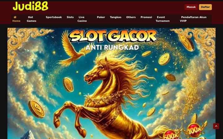 Screenshot of judi88slot.org