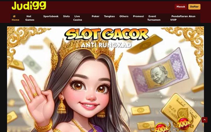 Snímek obrazovky judi99slot.com