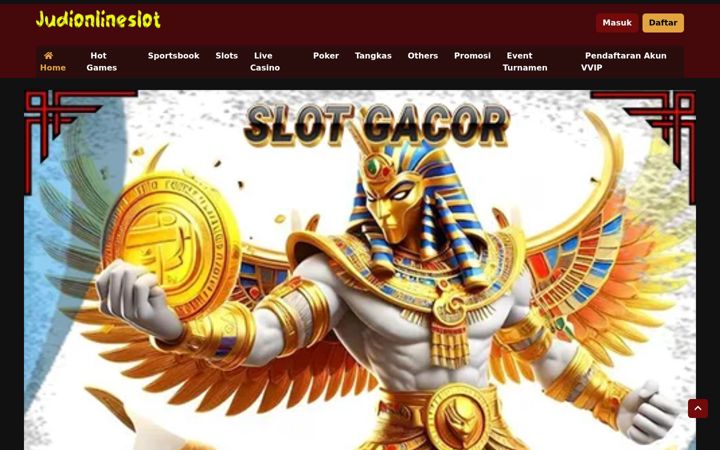 Screenshot of judionlineslot.org