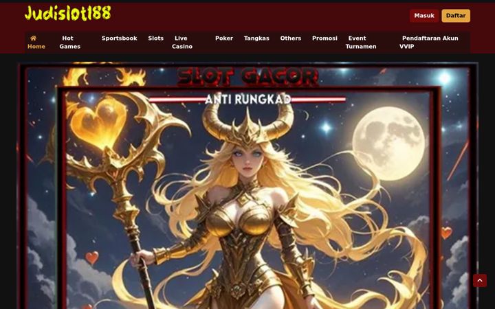 Screenshot of judislot188.net