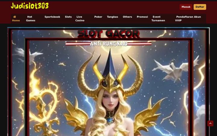 Screenshot of judislot303.org