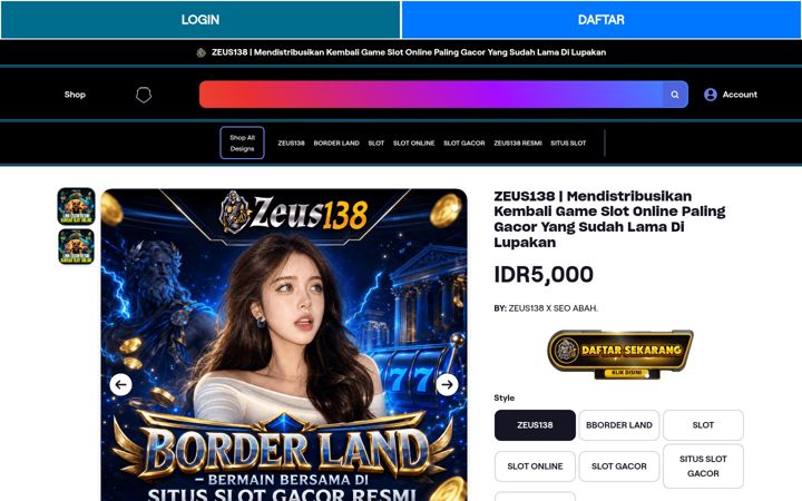 Screenshot of judislot313.com
