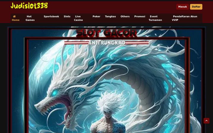 Screenshot of judislot338.com