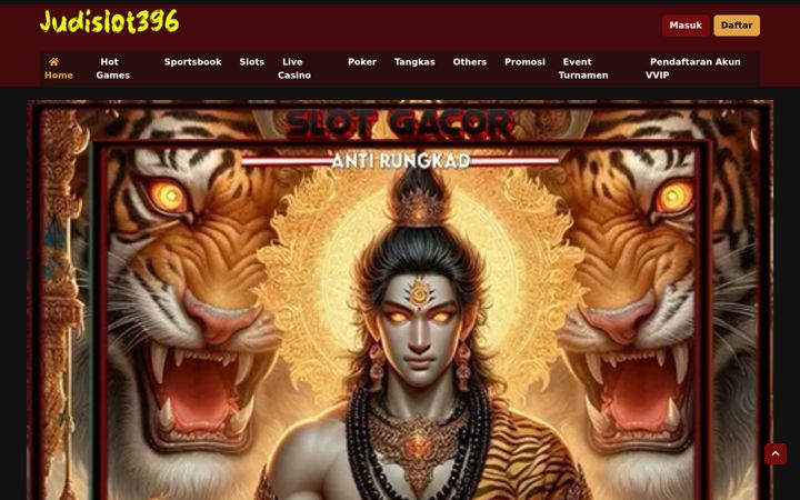 Screenshot of judislot396.com