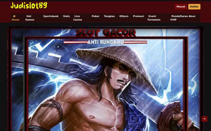 Screenshot of judislot89.org