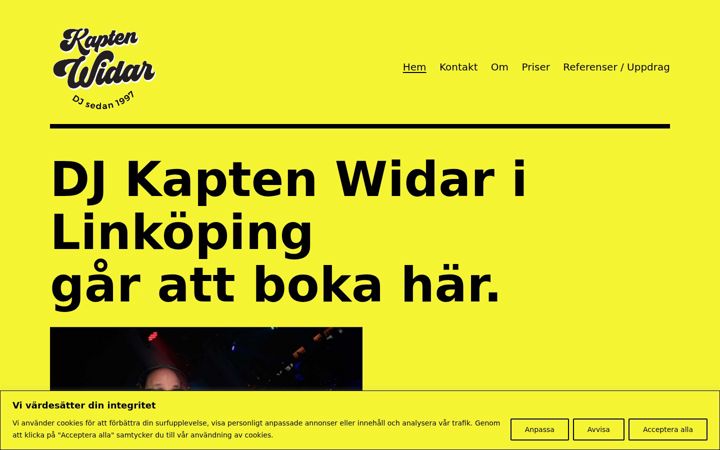 Screenshot of judit.se